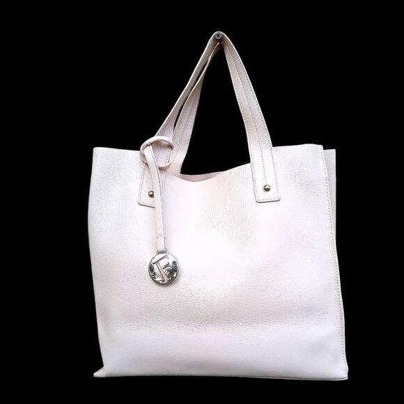 Furla Handbags - Furla Powder Pink Leather 3 Compartment Tote W COA